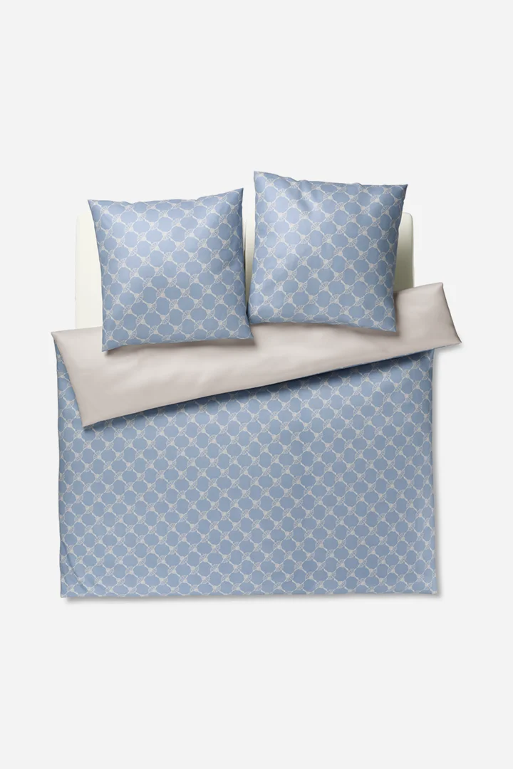 Leads to product detail page "Joop! cornflower double bed linen, bright blue"