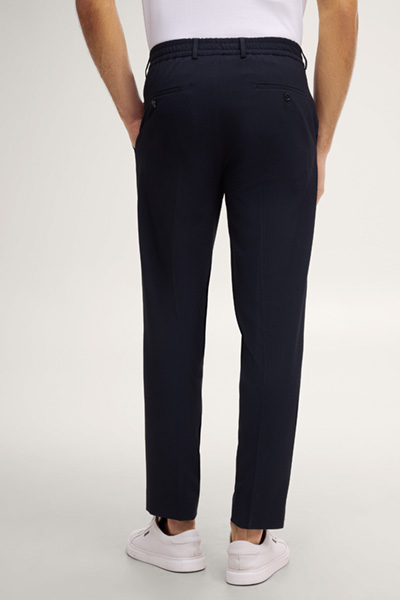 River suit trousers in navy