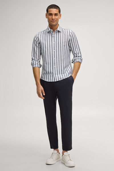 Pit shirt in navy stripes