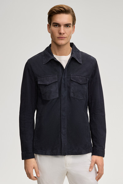 Overshirt Atorn in Navy