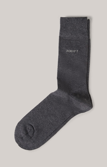 Superior cotton socks in Dark Grey