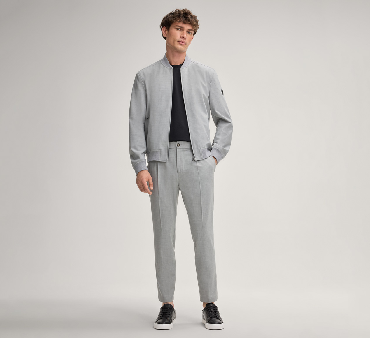JOOP! presents the product Indro blouson jacket in gray from the category Jackets