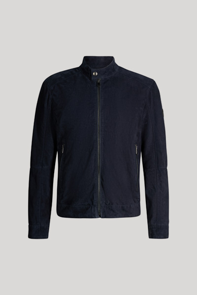Lederjacke Ason in Navy