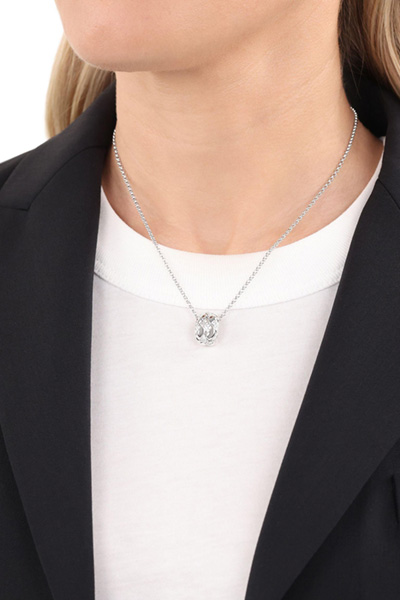 Necklace with Pendant in Silver