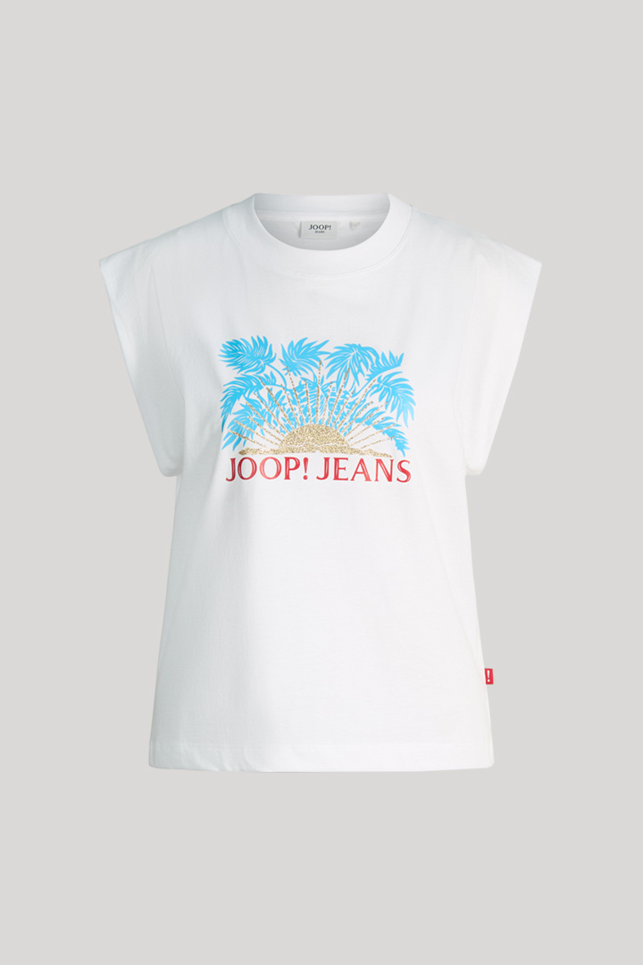 Führt zu Produktdetailseite „T-Shirt Tosha in Weiß"