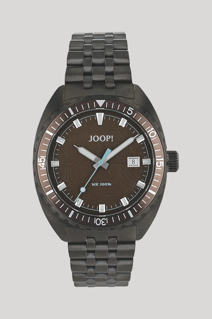 Führt zu Produktdetailseite „Herren-Armbanduhr in Gun-Black"