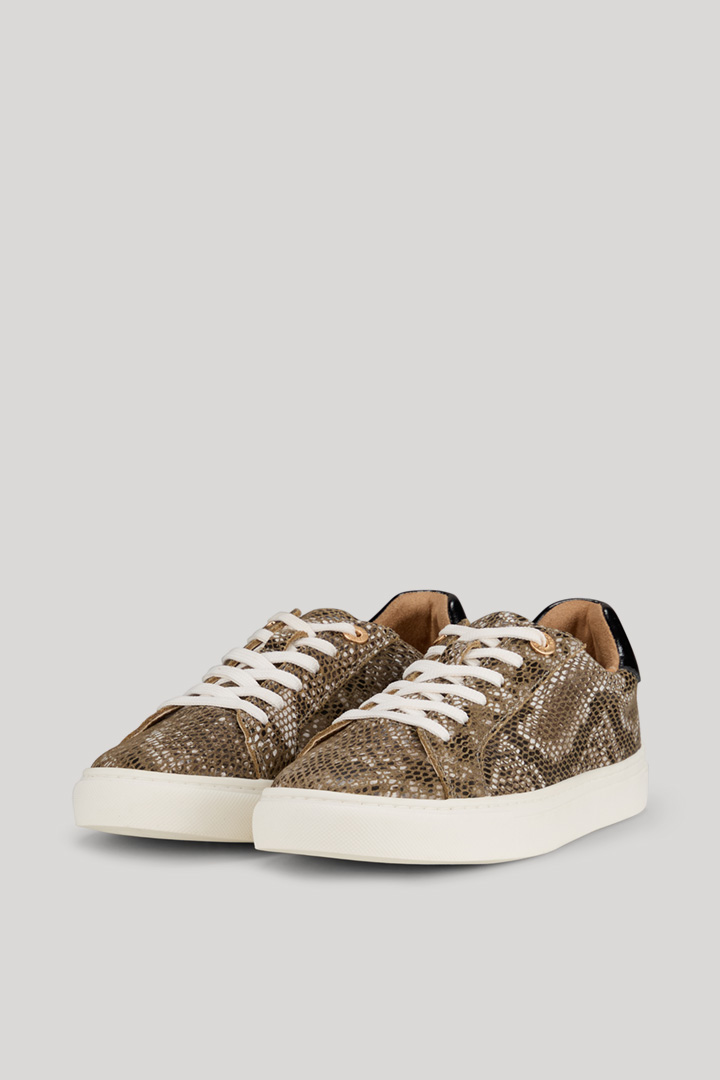 Serpente Misto Coralie Trainers in Greige