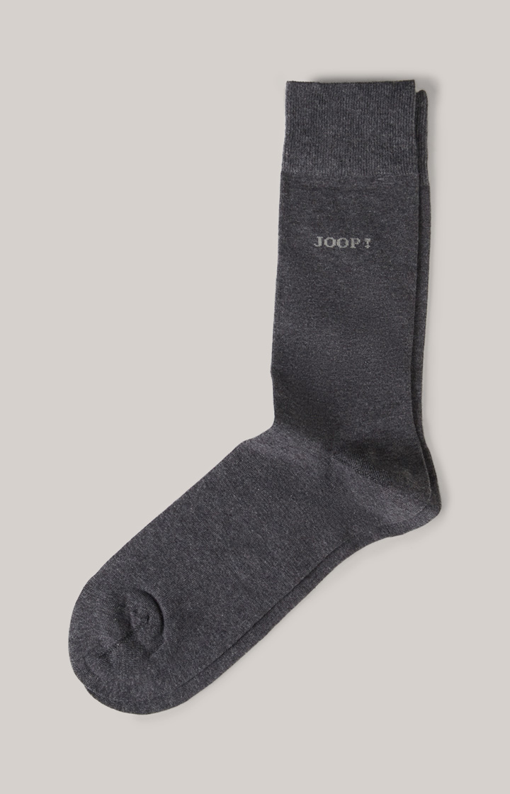Superior cotton socks in Dark Grey