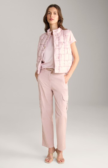 Quilted Waistcoat in Rose