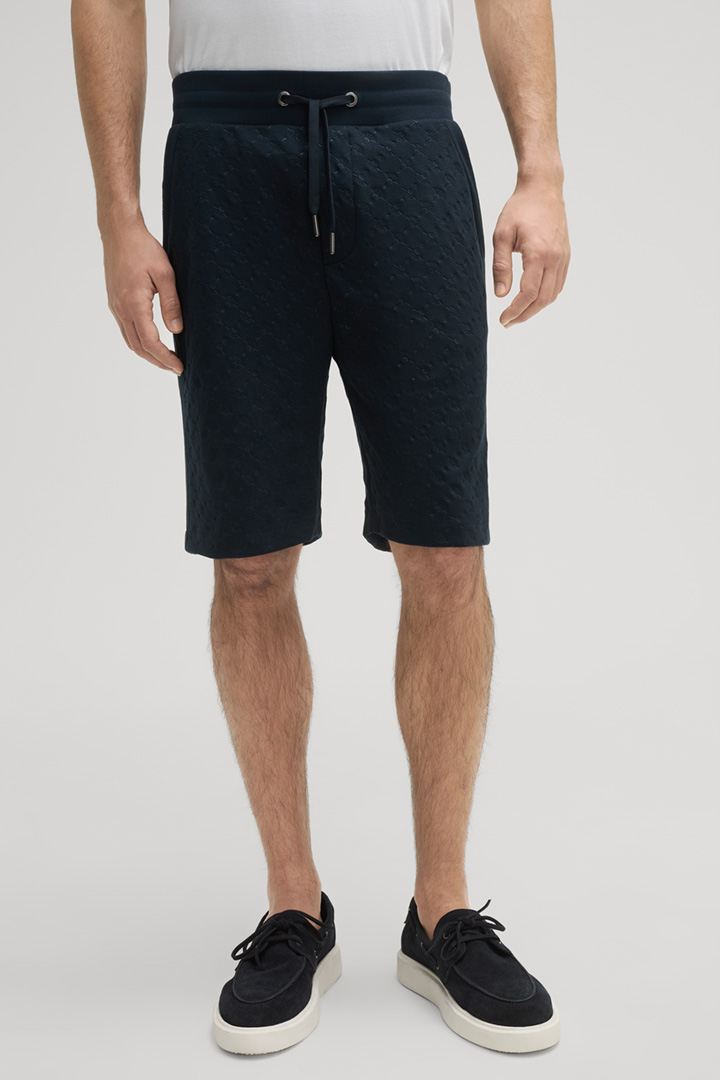 Barlas Sweat Shorts in Navy