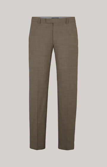 Blayr Modular Trousers in Olive Green, textured