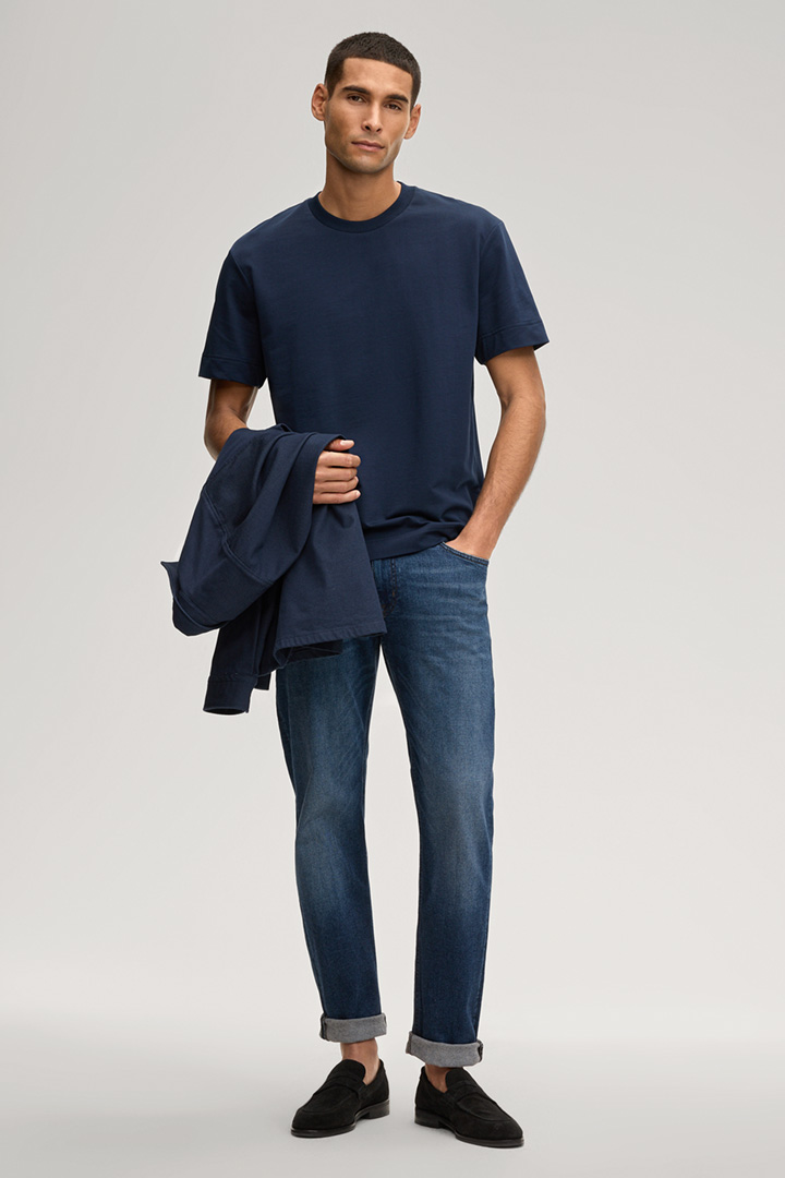 Achilleas T-shirt in Navy