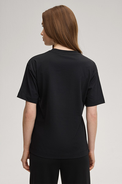 T-Shirt Toraya in Schwarz