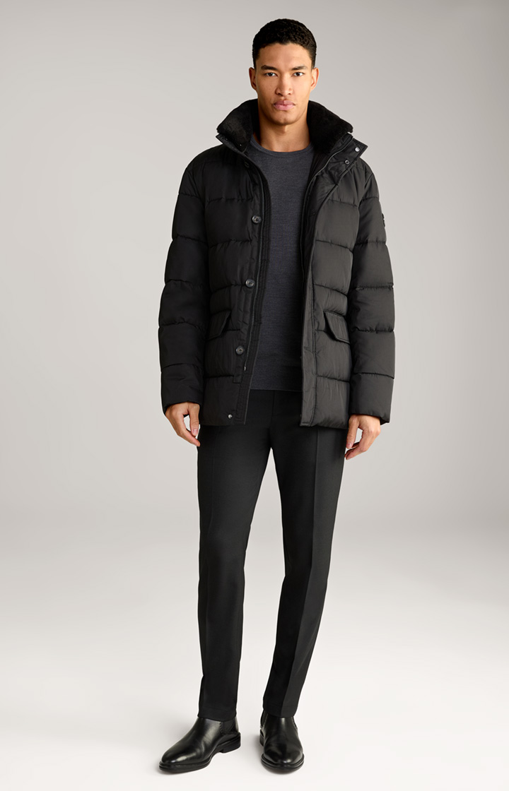 Daros Quilted Jacket in Black