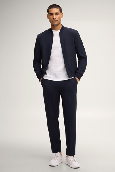 River suit trousers in navy