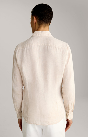 Pai Linen Shirt in Beige Marl