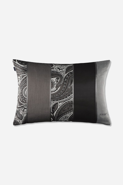 Zierkissenhülle JOOP! PAISLEY ALLOVER in Silbergrau, 40 x 60 cm
