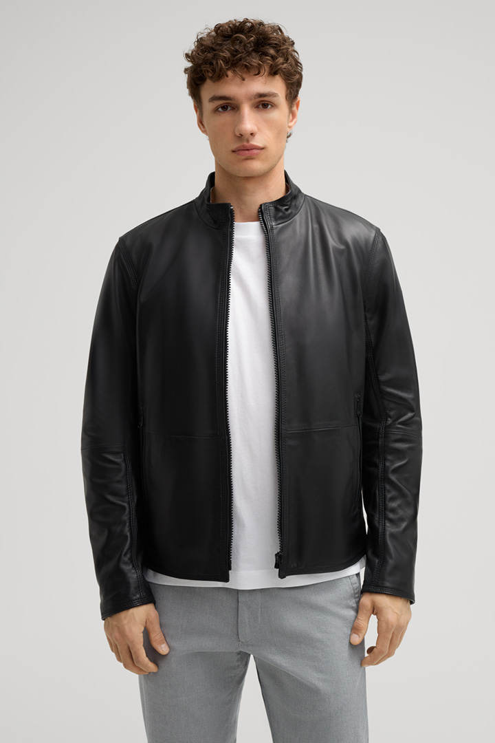 Life Leather Jacket in Black