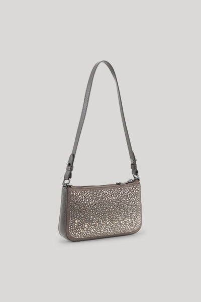 Schultertasche Gioiello Eunike in Taupe