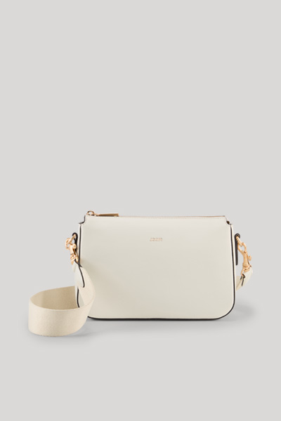 Leads to product detail page "Sofisticato jasmina shoulder bag in off-white"