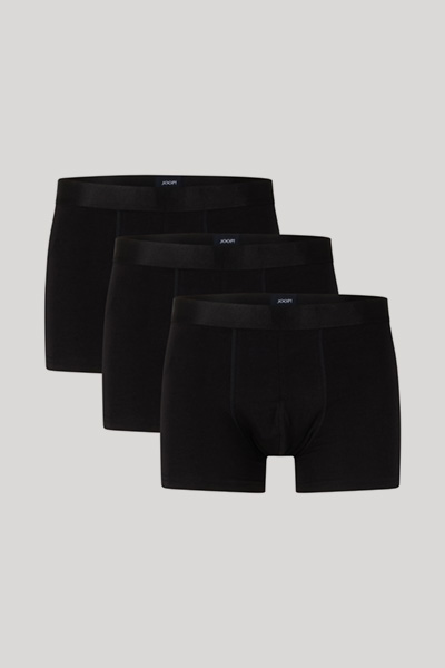 3er-Pack Cotton-Stretch Boxer in Schwarz