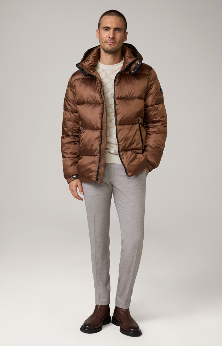 Ambro Quilted Jacket in Copper