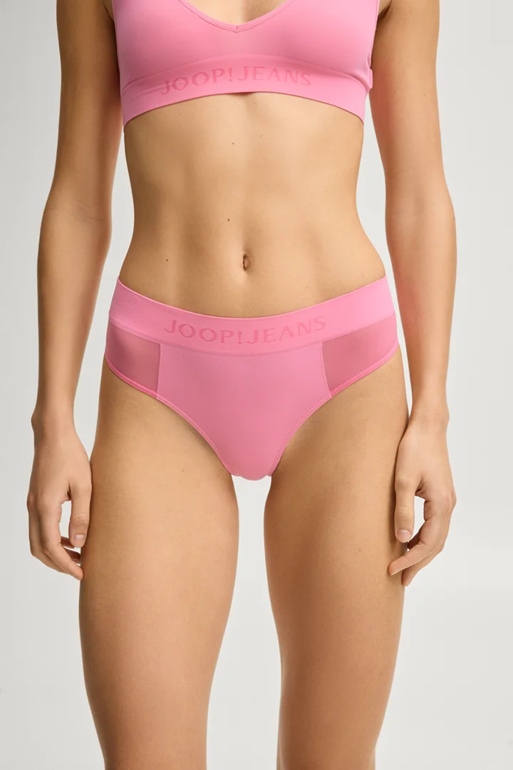 Führt zu Produktdetailseite „2er-Pack High-Waist-Strings in Pink"