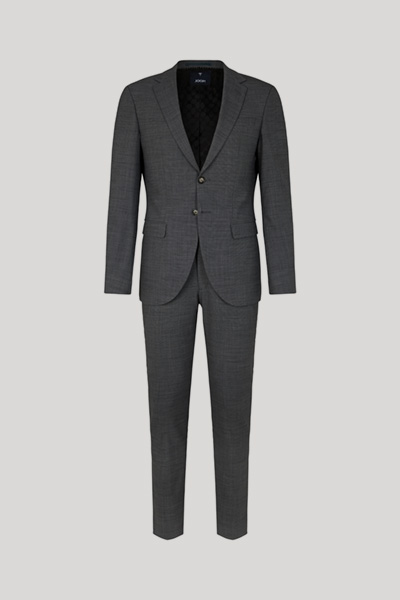 Damon Gun Suit in Grey Check