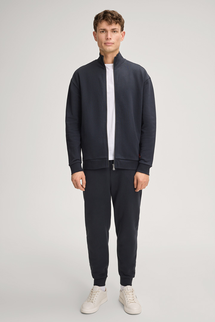 Führt zu Produktdetailseite „Sweatjacke Stanley in Dunkelblau"