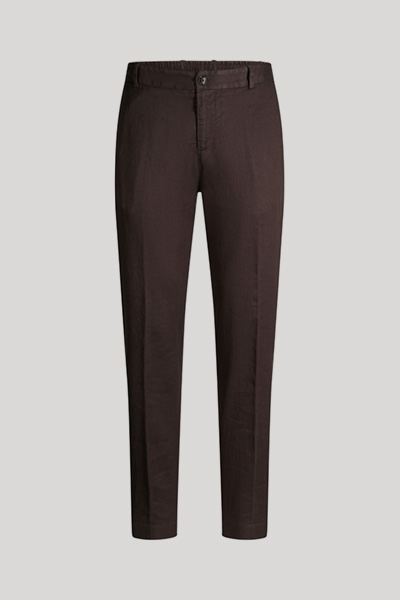 Leads to product detail page "River suit trousers in dark brown"