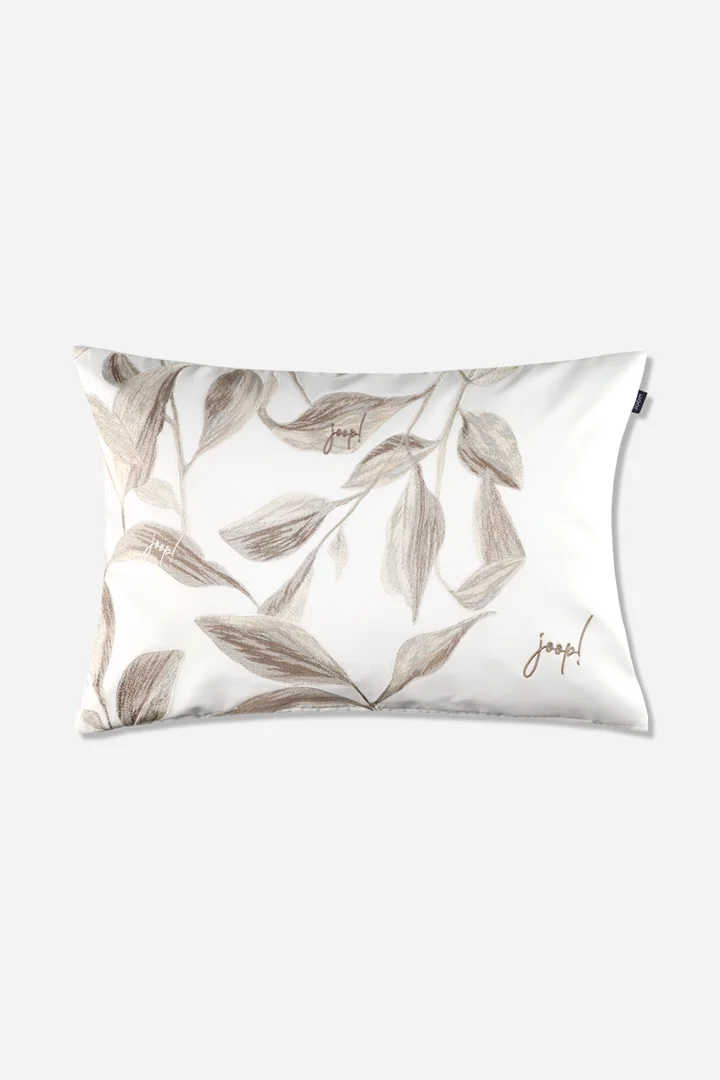 Leads to product detail page "Joop! flora decorative cushion cover 40x60 cm, natural"