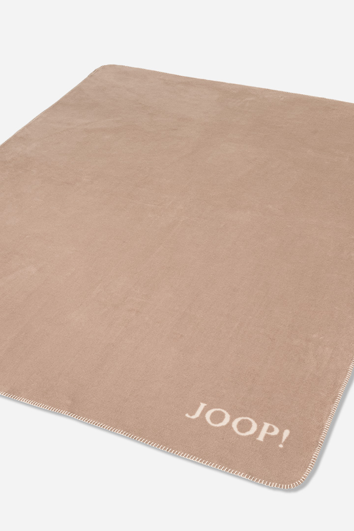 Wohndecke JOOP! UNI-DOUBLEFACE in Nude-Pergament