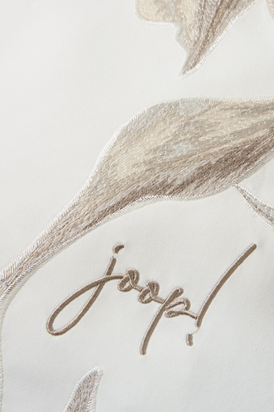 Leads to product detail page "Joop! flora decorative cushion cover 50x50 cm, natural"