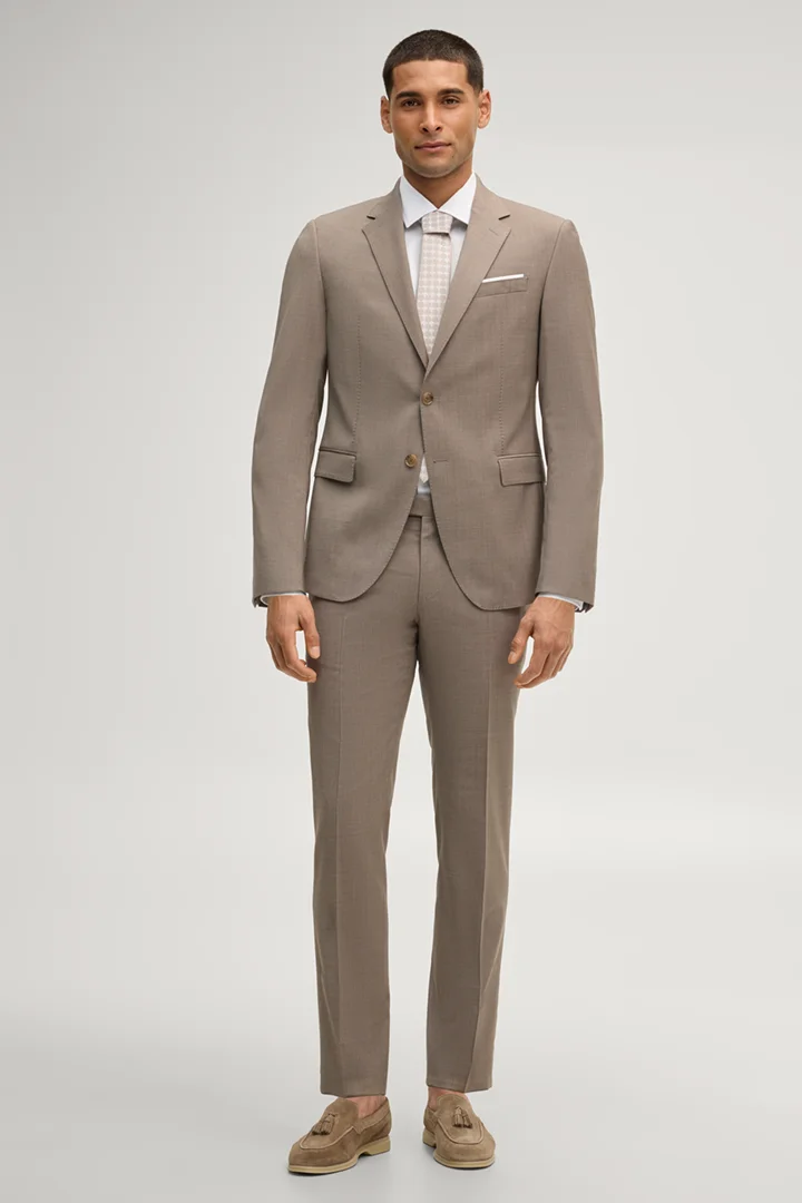 Führt zu Produktdetailseite „Baukasten-Sakko Herby in Hellbraun"