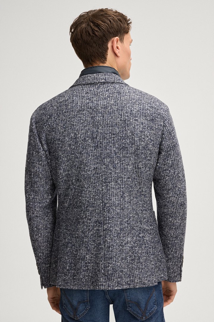 Hectic Jacket in Dark Blue Marl