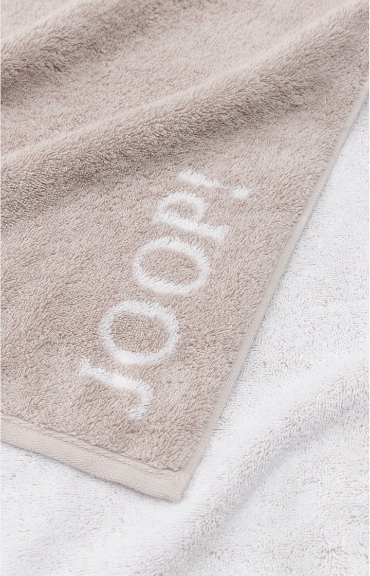 JOOP! DIVIDED DOUBLEFACE Hand Towel Set in Natural, 50 x 100 cm