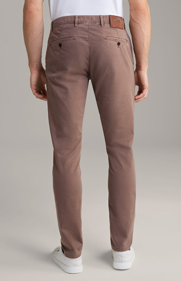 Matthew Chinos in Copper Red