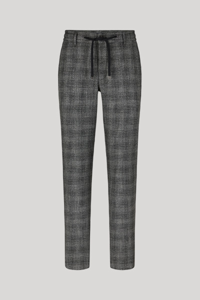 Sake Trousers in Black Check