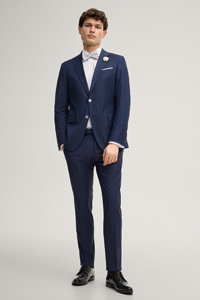 Blayr Modular Suit Trousers in Navy