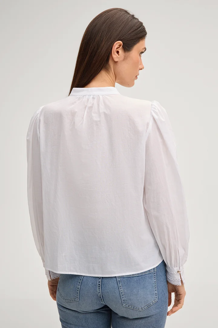 Bionda blouse in white