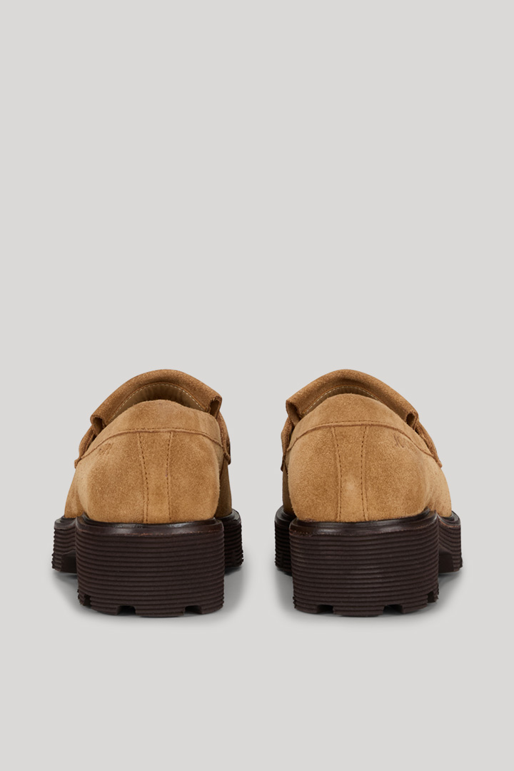 Velluto Mariana Loafers in Light Brown