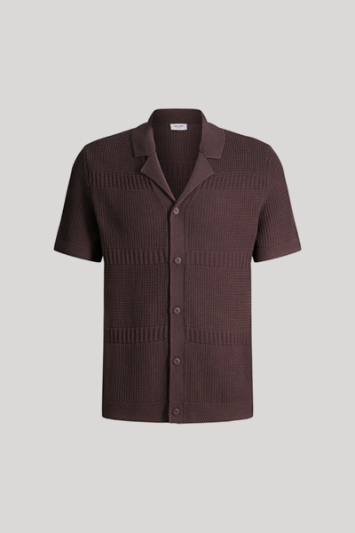 Ilkor knitted jumper in dark brown