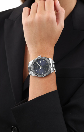 Zegarek unisex w kolorze srebrnym