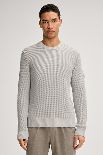 Strickpullover Harono in Hellgrau