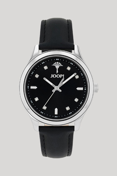 Women's Wristwatch in Silver/Black