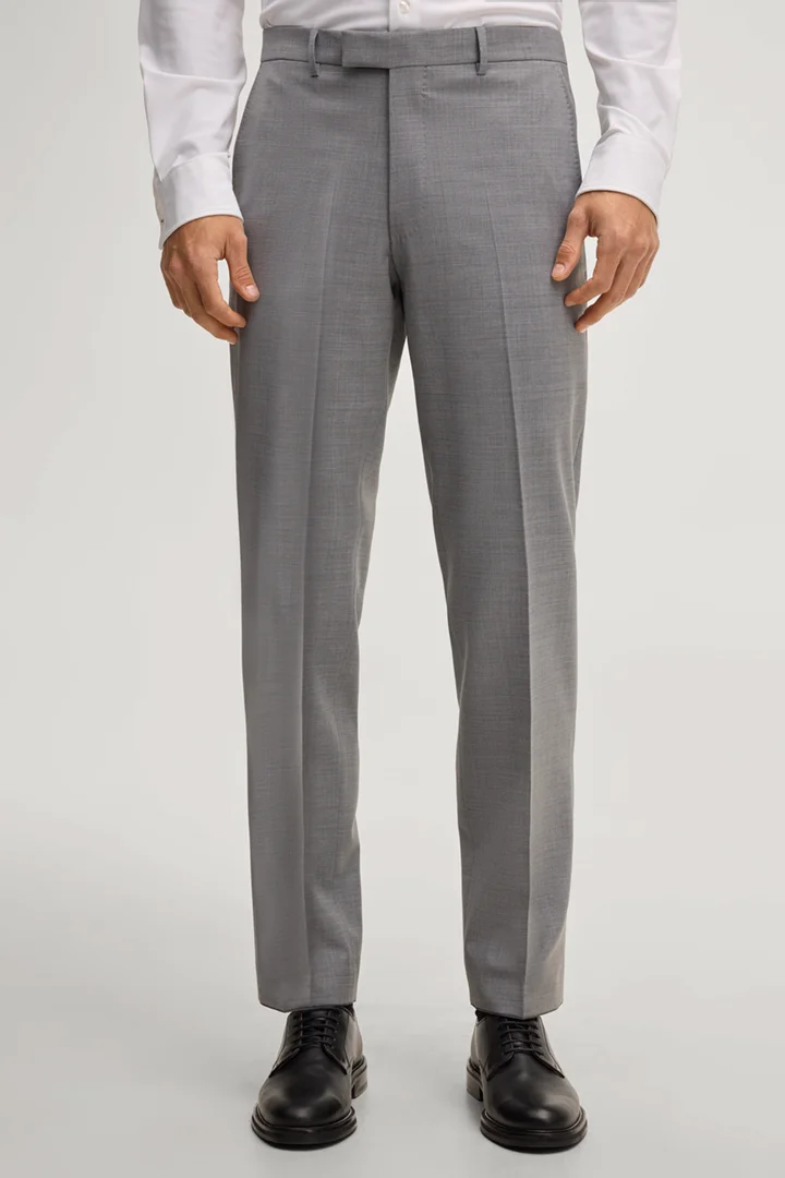 JOOP! presents the product Brad modular suit trousers in silver grey from the category Trousers & Chinos