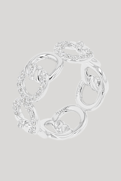 Führt zu Produktdetailseite „Ring mit Zirkonia in Silber"