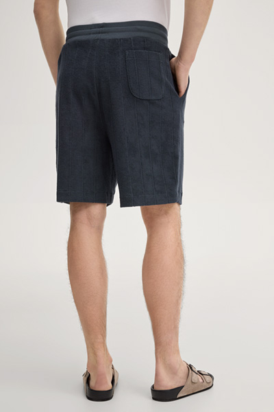Sweatshorts Wana in Navy gestreift