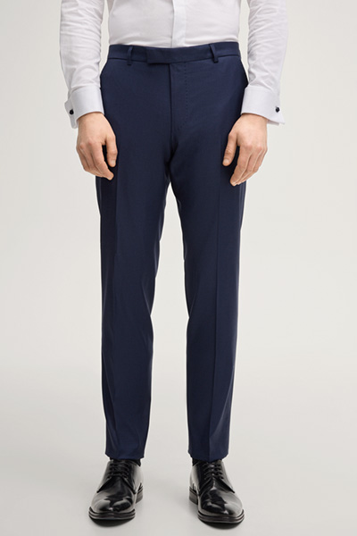 Blayr Modular Suit Trousers in Navy