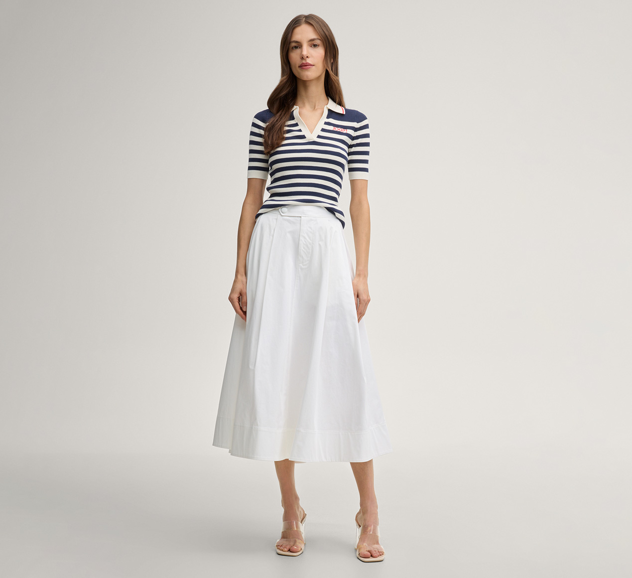 JOOP! presents the product Sagira A-line Skirt in White from the category Dresses & Skirts